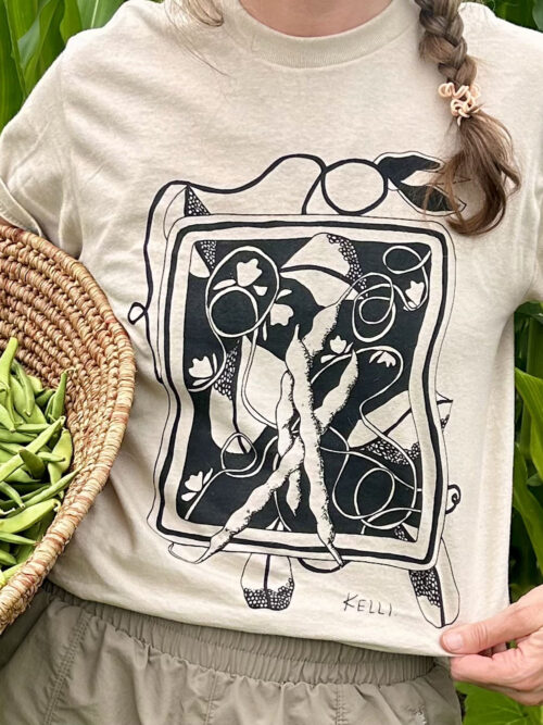 "Beans" T-Shirt from Kelli Foret.