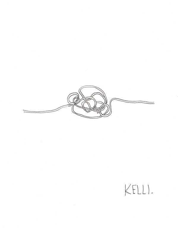 Drawing of root ball by Kelli Foret. Drawing of root ball by Kelli Foret.